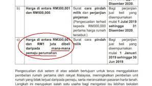 Bagi terus menggalakkan pemilikan rumah, inisiatif berikut akan dilaksanakan: Pengecualian Duti Setem Pembelian Rumah Pertama Sayangi Malaysiaku Atau Sayangi Pemajumu Pakdin My