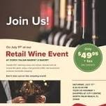 Doris Italian Market & Bakery’s Wine Night on July 11