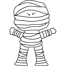 Download or print for free. Looking For A Mummy Costume Coloring Page Coloring Buddy