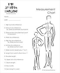 10 measurement chart free sample example format download