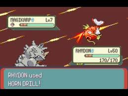 Version 0.157.0 introduces the new item. Old 32 Horn Drill Pokemon Move Generations I Vii Youtube