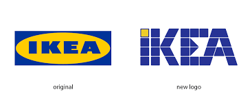 15 Brand Logos Recreated With Logic By Graphic Artist Tlb Ikea Logo Furniture Logo Brand Logo