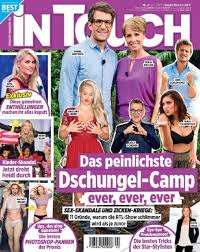 This biography of a living person needs additional citations for verification. Sonja Zietlow Jorn Schlonvoigt Daniel Hartwich Rolf Scheider Angelina Heger Tanja Tischewitsch In Touch Magazine 02 January 2015 Cover Photo Germany