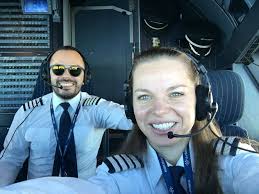 Good morning from the cockpit ✈️ Are you ready for your spring travels?  #CrewLife