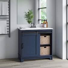 Single Bathroom Vanity Side Cabinet