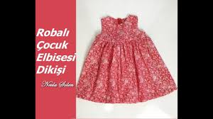 necla solen robali cocuk elbisesi dikisi youtube elbise giyim elbise modelleri