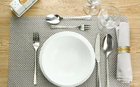 Setting a table doesn't have to be elaborate. Table Etiquette Placement Of Tableware Borjomi Gastronomy