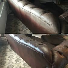 Here is a great example on how to decorate around a brown georgia leather sofa. Our Top Rated Leather Recoloring Product Online Furniture Clinic Leather Couch Repair Diy Furniture Leather Restoration