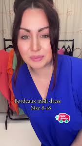 Bordeaux Dress Summer