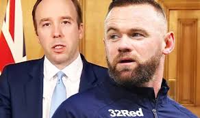 Two residential properties in the south of england have been raided by data protection officers, as part of their investigation into who leaked cctv footage of matt hancock kissing. Man Utd Legend Wayne Rooney Launches Scathing Attack On Health Secretary Matt Hancock Football Sport Express Co Uk