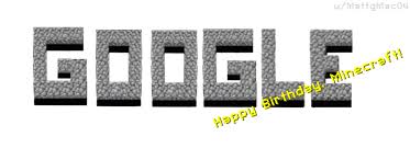 Is there a font style pack for minecraft? I Designed A Google Doodle For May 17th Minecraft S 10th Birthday I Used The Classic Style For The Logo To Show How Far We Ve Come Since Then Minecraft