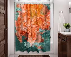 Improve the size and quality of images. Coral Color Shower Curtain V1 Lenze Com Tr