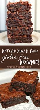 Best Ever Chewy Fudgy Gluten Free Brownies Recipe So Easy To Make Too Gluten Free Brownies Recipe Gluten Free Brownies Gluten Free Desserts Recipes