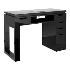 Free Tech Stool Whale Spa Valentino Modern Glass Top Manicure Table In 2020 Manicure Table Manicure Home Nail Salon