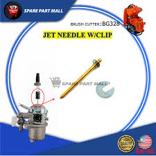 Sinar jaya powerindo menjual produk spare part dan juga genset, mesin pertanian, perkebunan, pompa industri, tambak, sawah. Brush Cutter Bg328 Jet Needle W Clip For Carburetor Mesin Rumput Spare Part Shopee Malaysia