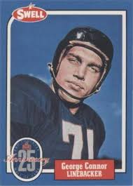 GEORGE LEO CONNOR Auto Autograph Hall Of Fame Info Card Giants Yanks Bears  COA