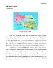 Kerja kursus ini wajib dilaksanakan oleh calon stpm, iaitu calon sekolah kerajaan, calon sekolah banttuan kerajaan,c alon sekolah swasta dan calon persendirian individu sebagai sebahagian komponen penilaian penggal 2. Lokasi Kajian 000830012386 3 0 Lokasi Kajian 3 1 Peta Johor Peta 1 Negeri Johor Johor Darul Ta U2019zim Ialah Sebuah Negeri Di Malaysia Yang Course Hero