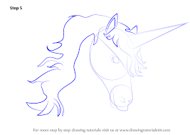 Learn How To Draw Unicorn Head Unicorns Step By Step Drawing Tutorials Unicorn Drawing Unicorn Painting Unicorn Head