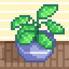 Potted Plant Pixel Art Pixel Art Pixel Art Games Desktop Wallpaper Art