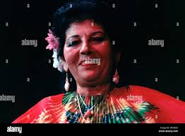 Cuban singer Celina González (1928-2015)