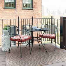 Sold and shipped by best choice products. Shop Garden Treasures Davenport 3 Piece Patio Dining Set At Lowes Com