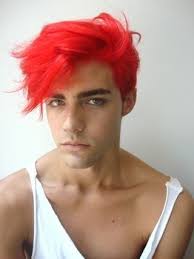 Color Hair Men Hair Color Dyed Hair Men Red Hair Men