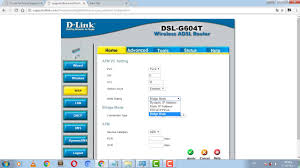 كيفية ضبط اعدادات راوتر D Link Model Dsl G604t Youtube
