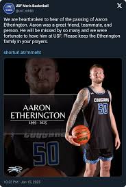 Aaron Etherington, former basketball star, dies at 25