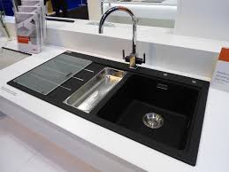 Black Kitchen Sink With Chrome Kitchen Taps Dreaming Black Kitchen Sink Sink Design Kitchen Sink Design