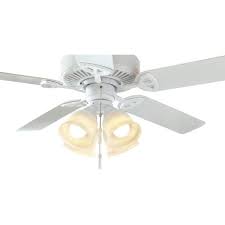 You can buy a ceiling fan without any lights, but you can buy it later and mount it on the fan. Hampton Bay Gazelle 4 Light Led Matte White Universal Ceiling Fan Light Kit 91303 The Home Depot