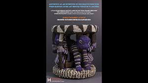 Adoulu Bitang, 'Aesthetics As an Invention of Decorative Function'