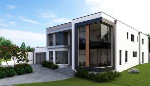 House facade collection by sarah truong. Design Vision Corp Contemporary Double Storey