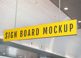 Drop Down Counter Sign Board Free Mockup Psd In 2020 Mockup Free Psd Mockup Psd Free Mockup
