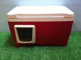 Heated Cat Pod Outdoor Cat House Condo Shelter Bed Insulated Kitty Tube Cabin Outdoor Cat House Outdoor Cat Shelter Feral Cat Shelter