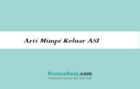 7 arti mimpi menyusui bayi | mimpi menyusui bayi pertanda rezeki hingga fitnah apakah anda pernah mimpi menyusui bayi? Arti Mimpi Keluar Asi Berdasarkan Tafsiran Filosifi Faktanya