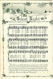 Noche De Paz Christmas Sheet Music Christmas Holidays Vintage Christmas
