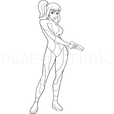 Quick drawing, quck color slapping done for gamerzorz unlike my other samus pics, this is not an actual depiction of how things would. How To Draw Zero Suit Samus Coloring Page Trace Drawing