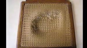 Peindre un cannage de chaise. Cannage D Une Chaise Henri Ii Youtube
