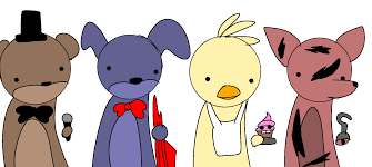 Chibi FNaF 1 gang 👑 : rfivenightsatfreddys
