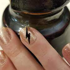Lightning Bolt Linewife Nail Decal Color Street Nails Lightning Bolt Nails Nails