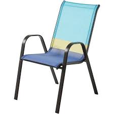 Mainstays Heritage Park Stacking Sling Chair Walmart Com In 2020 Sling Chair Plastic Patio Chairs Vinyl Chairs