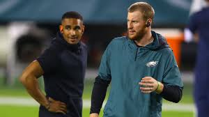 When i left green bay, aaron rodgers told me how frustrated he was (58) happy 44th birthday, tom brady (57) Nfl Fans Are Begging The Eagles To Bench Carson Wentz For Jalen Hurts Sporting News Canada