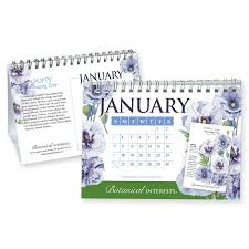 And what do people need traditional calendars for? 2021 Botanical Interests Desk Calendar View All Botanical Interests