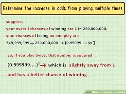 3 Ways To Calculate Lotto Odds Wikihow