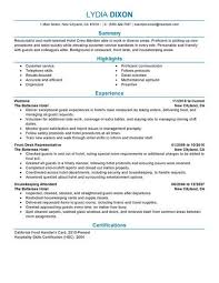 Crew Member Resume Example No Experience Resumes Livecareer