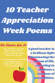 My fond memories of the time in your. 10 Thoughtful Teacher Appreciation Week Poems Darling Quote