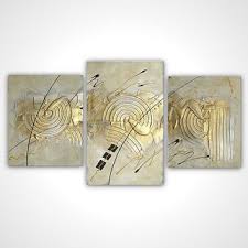 Complete the eclectic ambiance in your abode with this abstract wall art. Gold Gray White Textured Abstract From Mattregtonshop On Etsy