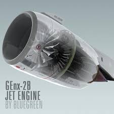 Genx 2b Jet Engine 3d Model Ad Jet Genx Model Engine Jet Engine Engineering Jet