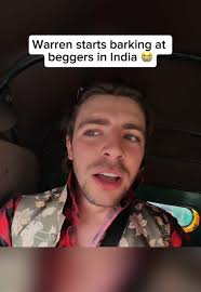 Warren Arguing with Man in India