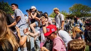 There Was Blood, A Lot Of Blood': Eyewitnesses Recount The Moment Charlie  Kirk Was Shot | World News - News18